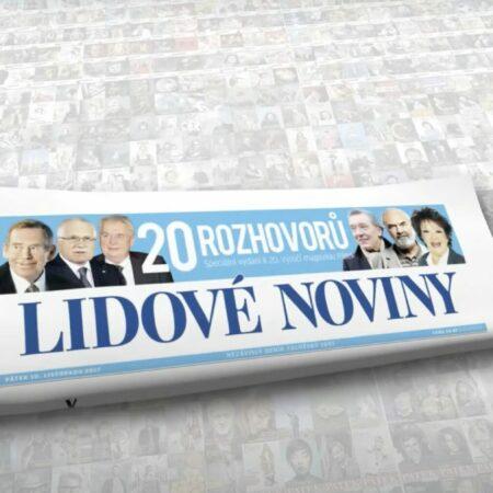 Smutná zpráva: Tištěné Lidové noviny už si nekoupíte